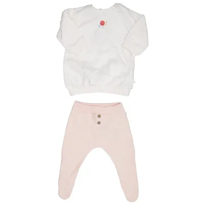 Set (Rosa, Beige) från Okaïdi Bomull