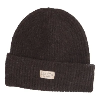Beanie (Brown) from Marta du Chateau Acrylic, Elastane, Polyamide, Recycled polyester, Wool