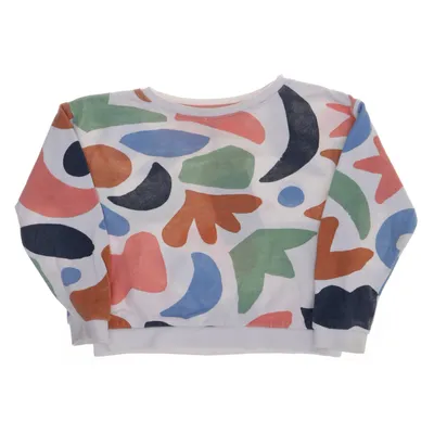 Sweatshirt (Wit, Meerkleurig) van Minimarket Organisch katoen, Polyester