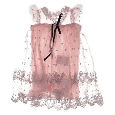 Cocktailjurk (Roze, Zwart) van NNJXD Katoen, Polyester
