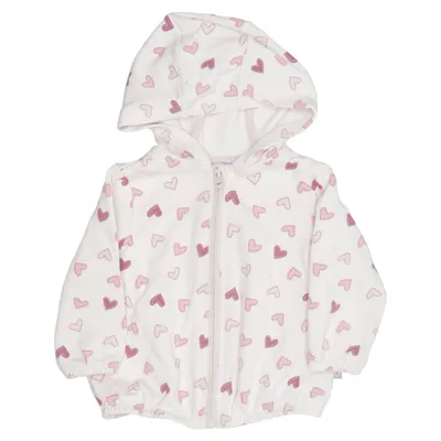 Jacket (White, Pink) from Liegelind Cotton