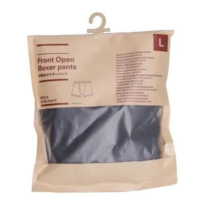 Underwear (Blue) from Muji Cotton, Polyamide, Polyester