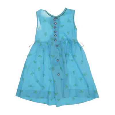 Dress (Blue, Green) from Turi Landhaus Cotton