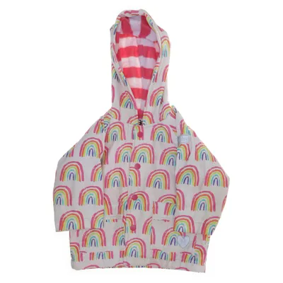 Rain jacket (White, Multicolored) from Hatley Polyester, Polyurethane