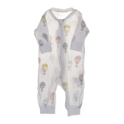 Sparkdräkt (Vit, Flerfärgad) från Lindex Baby Bomull