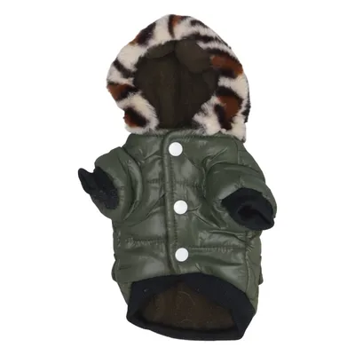 Manteau pour chien (Vert, Noir) de Petsöö Polyester