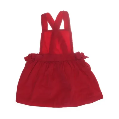 Hängselklänning (Röd) från Jacadi Bomull