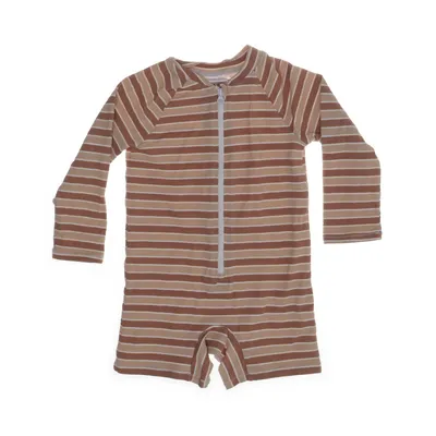 Sparkedragt (Beige, Flerfarvet) fra H&M Elastan, Polyamid