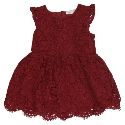 Kjole (Rød) fra Name It Minimize Bomuld, Nylon, Polyester, Viscose
