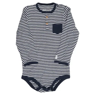 Romper (Blauw, Wit) van Petite Mini Katoen