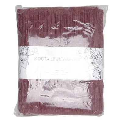Nappe de table (Rouge) de Kosta Linnewäfveri Polyester, Coton recyclé
