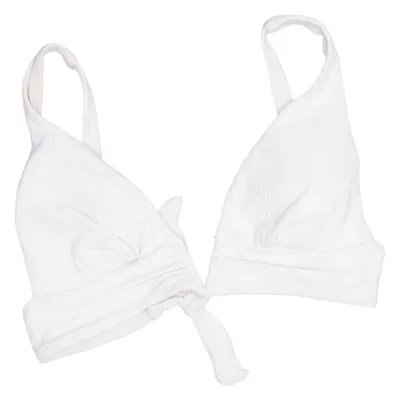 Bikini top (White) from Chlamys Varia Elastane, Polyamide, Polyester