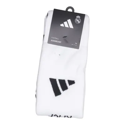 Chaussettes de football (Blanc, Noir) de Adidas Coton, Élasthane, Polyester recyclé