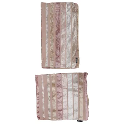 Kuddfodral (Rosa, Beige, Silverfärgad) från Moltex