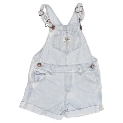 Korte tuinbroek (Blauw, Wit) van OshKosh B'gosh Katoen