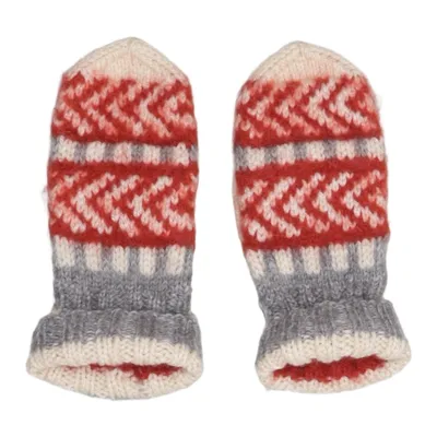 Mittens (Red, Gray, Beige)