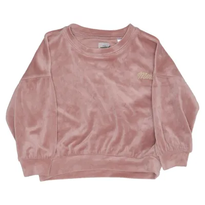 Sweatshirt (Pink) fra Mini Gina Tricot Elastan, Polyester