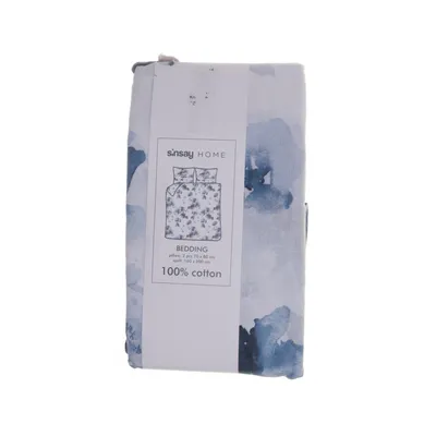 Bäddset (Blå, Vit, Flerfärgad) från Sinsay Bomull