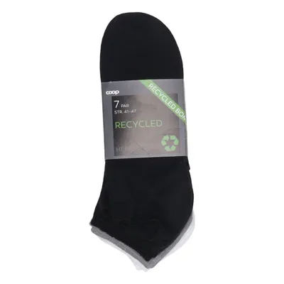 Chaussettes (Noir) de Coop Élasthane, Polyester, Coton recyclé