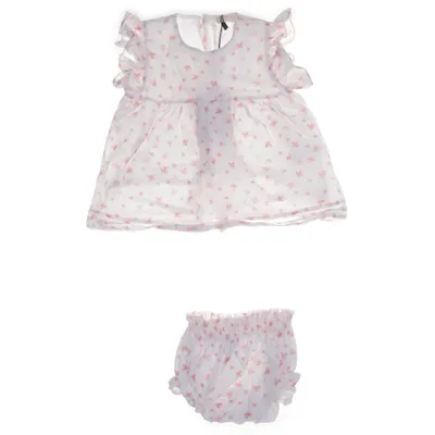 Set (Vit, Rosa) från Baby Gi Bomull