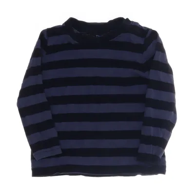 Långärmad t-shirt (Blå, Svart) från Lupilu Bomull