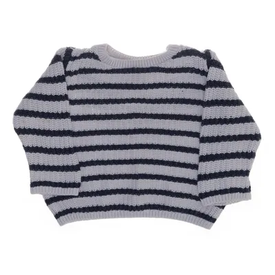 Sweater (Hvid, Blå) fra H&M Bomuld