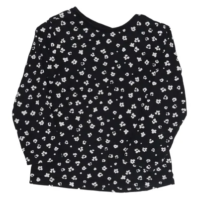 T-shirt à manches longues (Noir, Blanc) de Basics Coton