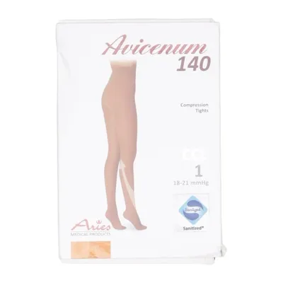 Nylonstrumpbyxor (Brun) från Aries Elastan, Nylon