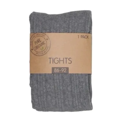 Tights (Gray) from Tights Elastane, Organic cotton, Polyester
