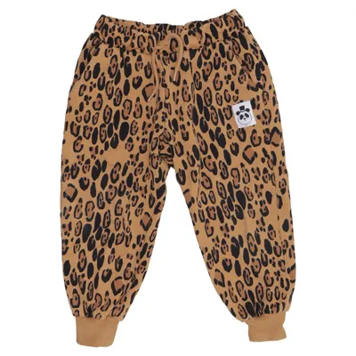 Pantalon de survêtement (Marron, Noir) de Mini Rodini Coton biologique