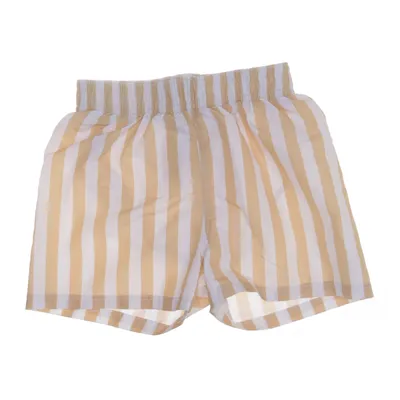 Badshorts (Gul, Vit) från H&M Polyester