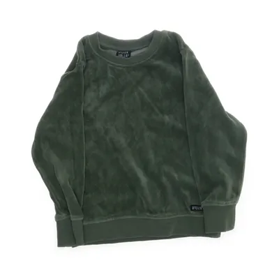 Collegetröja (Grön) från Villervalla Bomull, Polyester