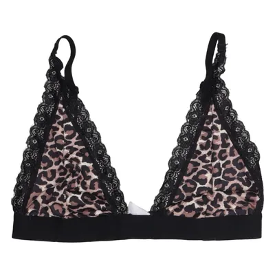 Bralette (Zwart, Bruin) van NLY Lingerie Elastaan, Polyester
