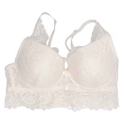 Bra (Beige) from Anna & Anna Elastane, Polyamide, Viscose