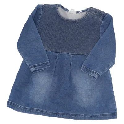 Jeansklänning (Blå) från Name It Minimize Bomull, Elastan, Polyester
