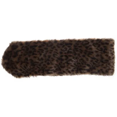 Krage (Brun) från H&M Päls, Polyester, Akryl
