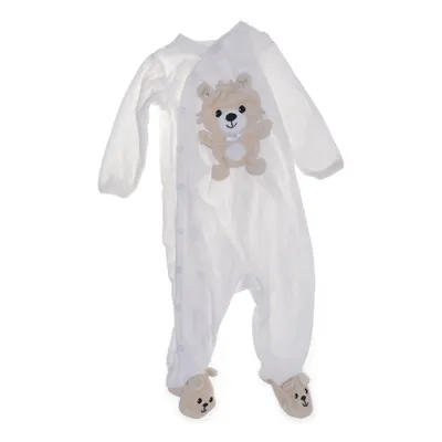 Sparkdräkt (Vit) från H&M Bomull, Polyester