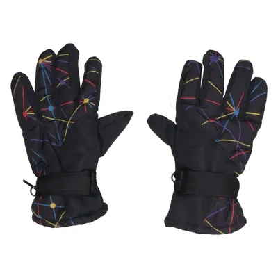 Gants (Noir, Multicolore)
