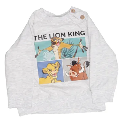 Collegetröja (Grå) från Disney Baby Bomull, Elastan, Polyester