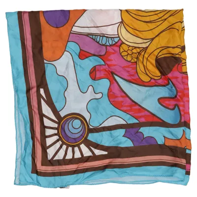 Scarf (Flerfärgad) från GANT x St. Vincent Viskos