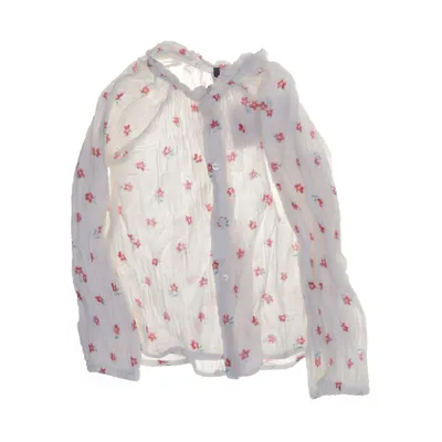 Blus (Vit, Röd) från Zara