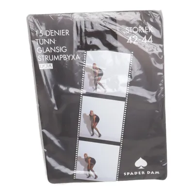 Nylon tights (Black) from Spader Dam Elastane, Polyamide