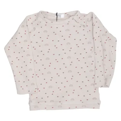 Langarmshirt (Beige) von Snooze Elasthan, Bio-Baumwolle