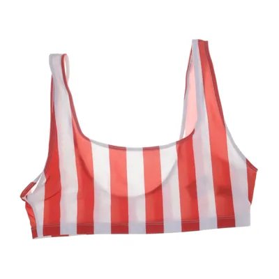 Bikini top (Multicolored, Red) from Monki Elastane, Polyester