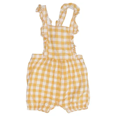 Barboteuse (Jaune, Blanc) de Carter's Coton, Élasthane