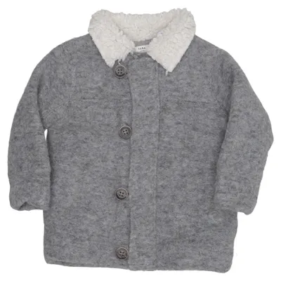 Duffle jas (Grijs) van Zara Knitwear