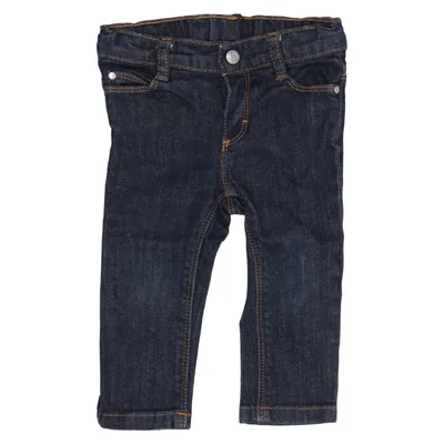 Jean (Bleu) de Petit Bateau Coton, Élasthane