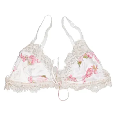 Bralette (White, Pink, Green) from For Love & Lemons
