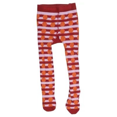 Panty (Rood, Oranje, Roze) van Pusblu Katoen, Elastaan, Polyamide