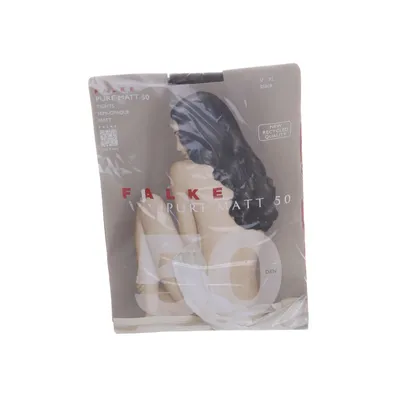 Nylon panty (Zwart) van Falke Elastaan, Polyamide